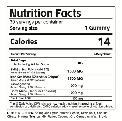 Sea Moss Alpha 5-In-1 Gummies Wellness Gummies For Joint Comfort & Mobility