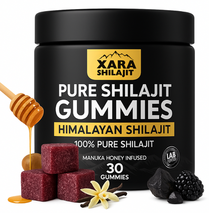 XARA® Pure Shilajit gummies