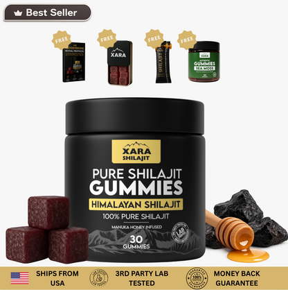 XARASHILAJIT® Pure Shilajit Gummies Kidney support