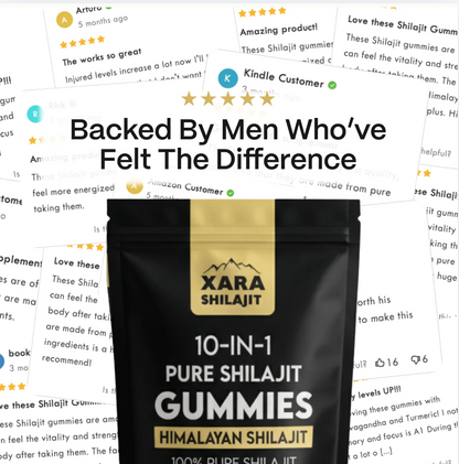 XARA SHILAJIT® Pure Shilajit Gummies Kidney support