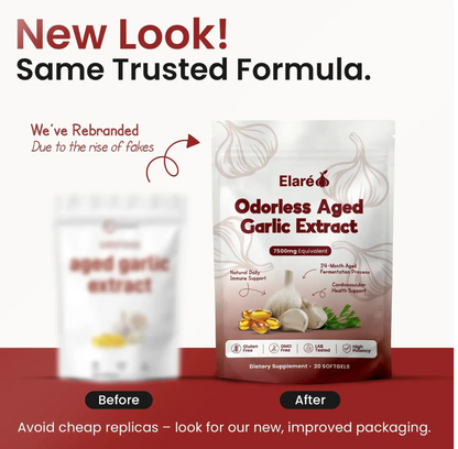 Aged Garlic Extract - 7500mg Odorless Softgels