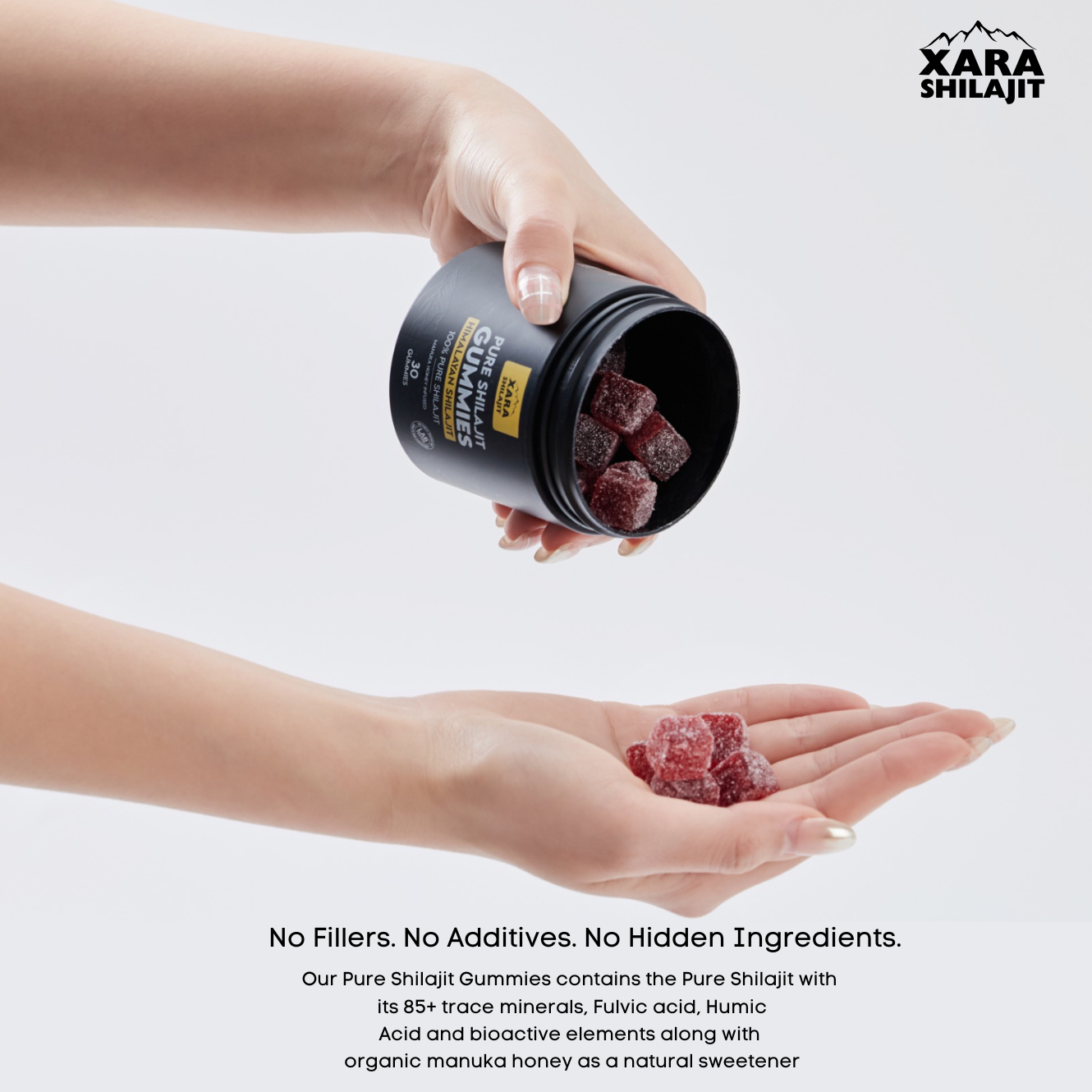 XARA SHILAJIT® Pure Shilajit Gummies GLP1