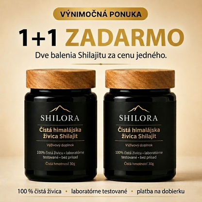 SHILORA® Čistá himalájska živica Shilajit