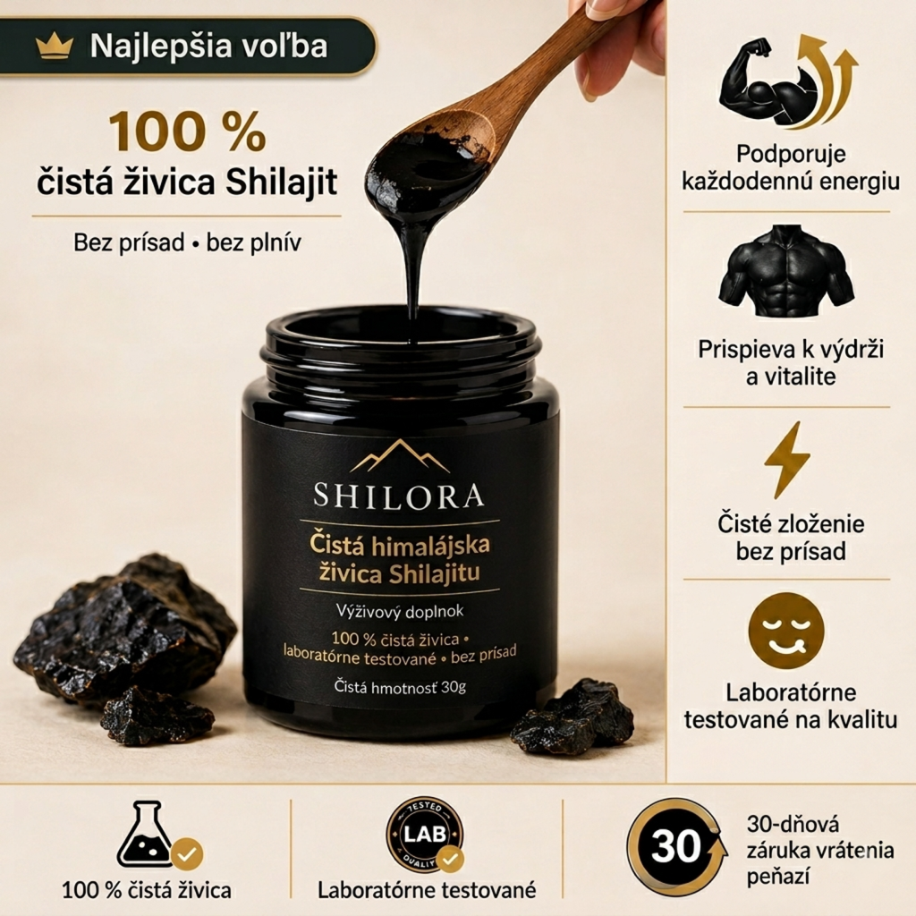SHILORA® Čistá himalájska živica Shilajit