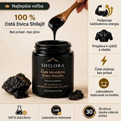 SHILORA® Čistá himalájska živica Shilajit
